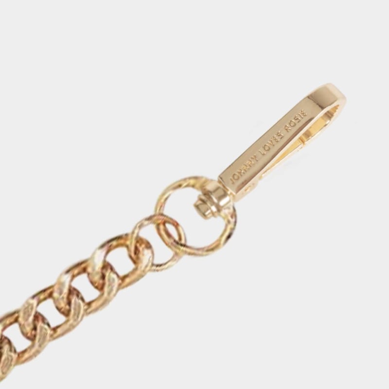 Luxe Short Gold Metal Chunky Chain Bag Strap by Johnny Loves Rosie