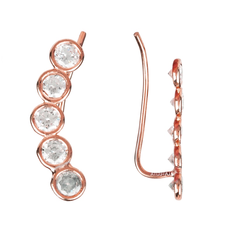 Thumbnail of Bubble Ear Climber Pair Rosegold image