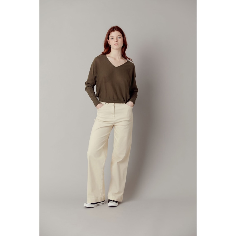 Thumbnail of Lynx Organic Cotton Trousers - Soft Putty image