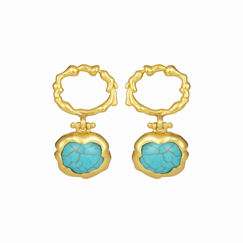 ottoman hands earrings