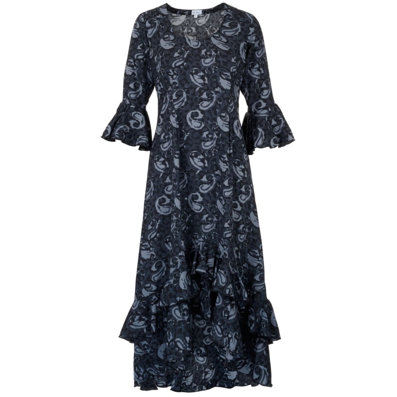 Thumbnail of Victoria Midi Dress Cloudy Swirl image