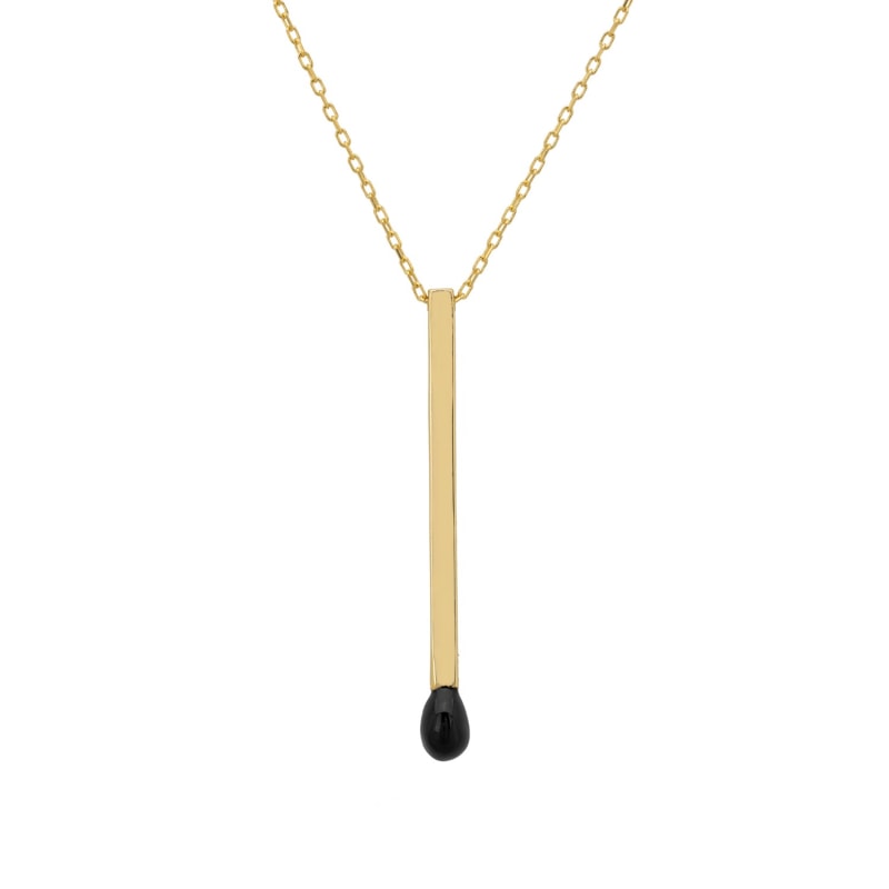 Matchstick necklace hot sale