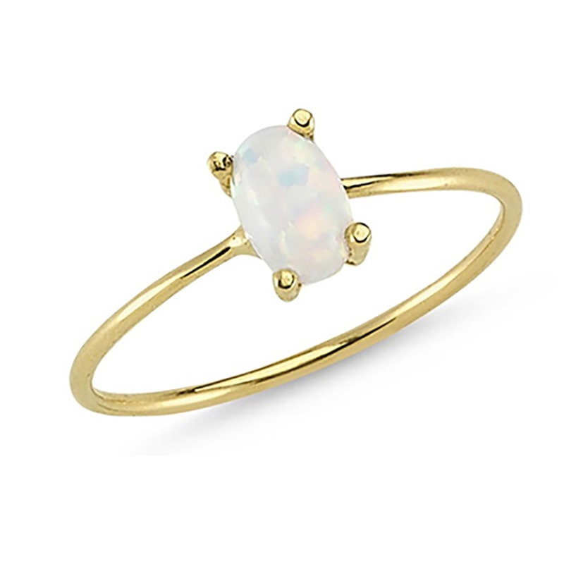 Thumbnail of Muse White Opal Ring image