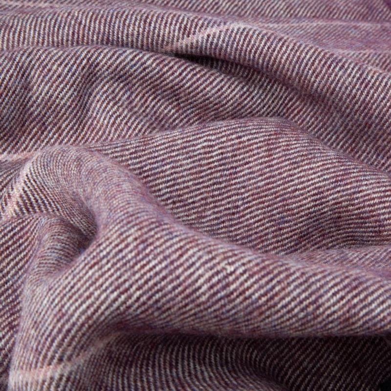 Thumbnail of Wonderland - Alpaca & Merino Lambswool Blanket - Pink & Purple image