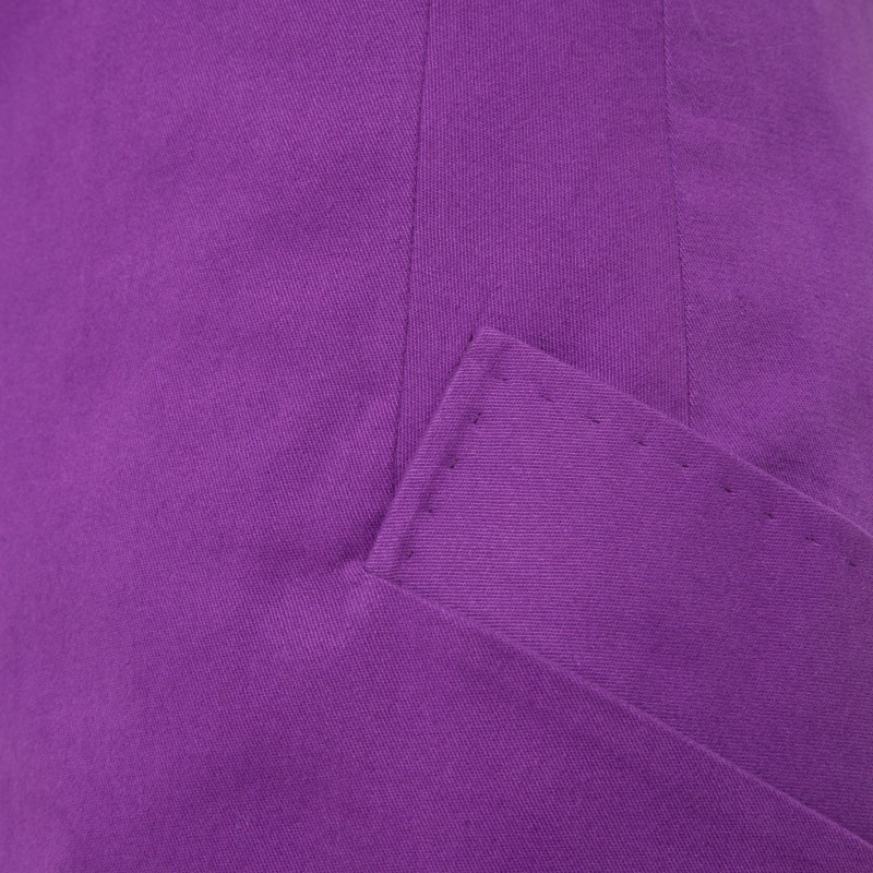 Thumbnail of Asymmetric Lapel Tailored Cotton Dress - Pink & Purple image
