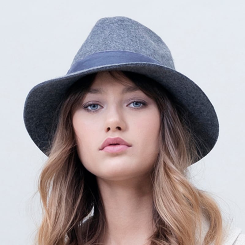 Thumbnail of Grey Felt Fedora image