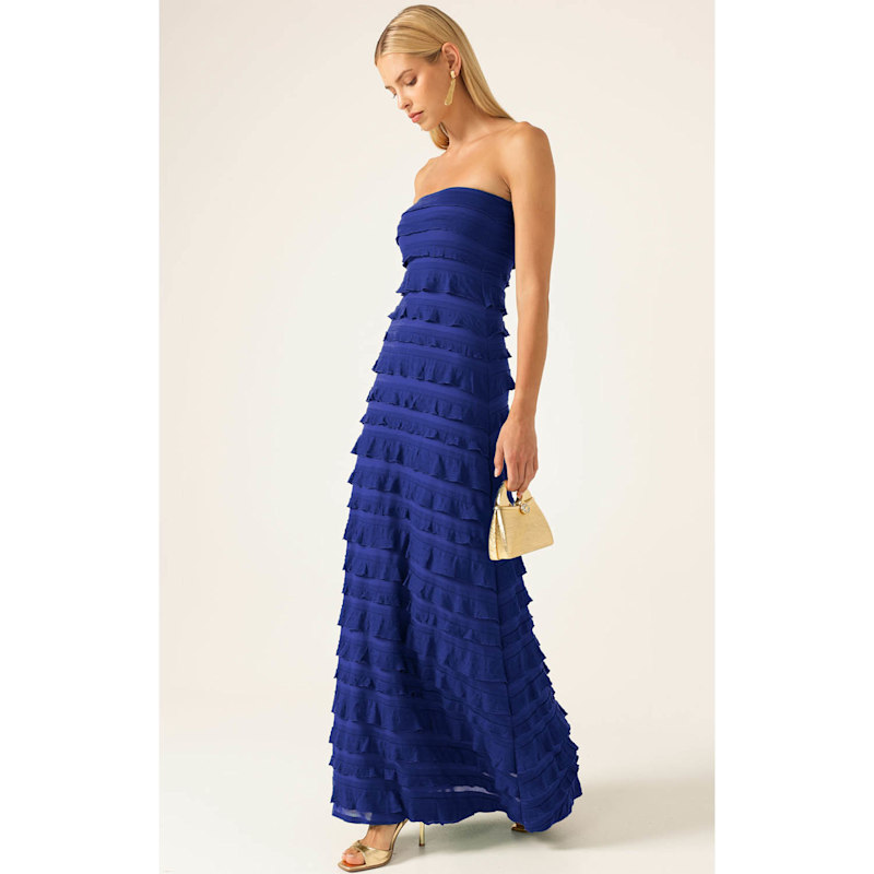 Maddison Dress In Sapphire | SACHA DRAKE | Wolf & Badger Maddison Dress In Sapphire | SACHA DRAKE | Wolf & Badger