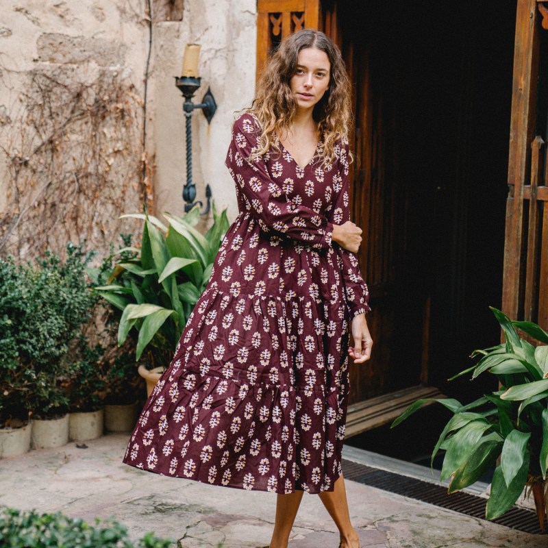 Midi store tunic dress