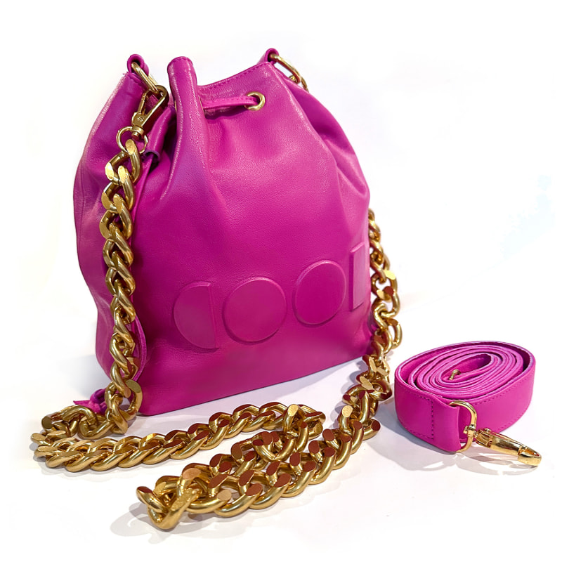 Thumbnail of Magenta Bucket Bag image