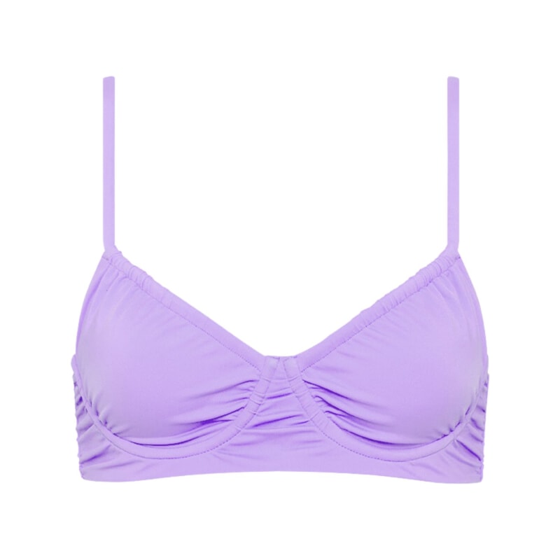 Maia Front Close Bra, Mauve