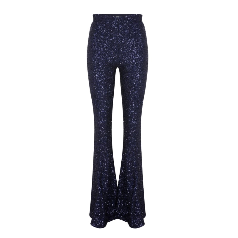 Sparkly flare trousers online