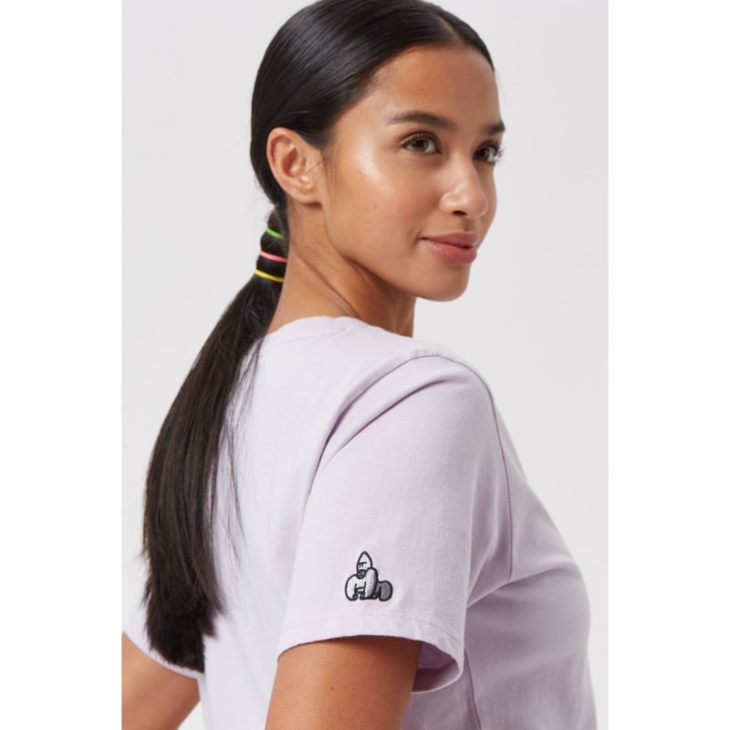 Thumbnail of Maji Women's 'G' Collection Cropped T - Purple image