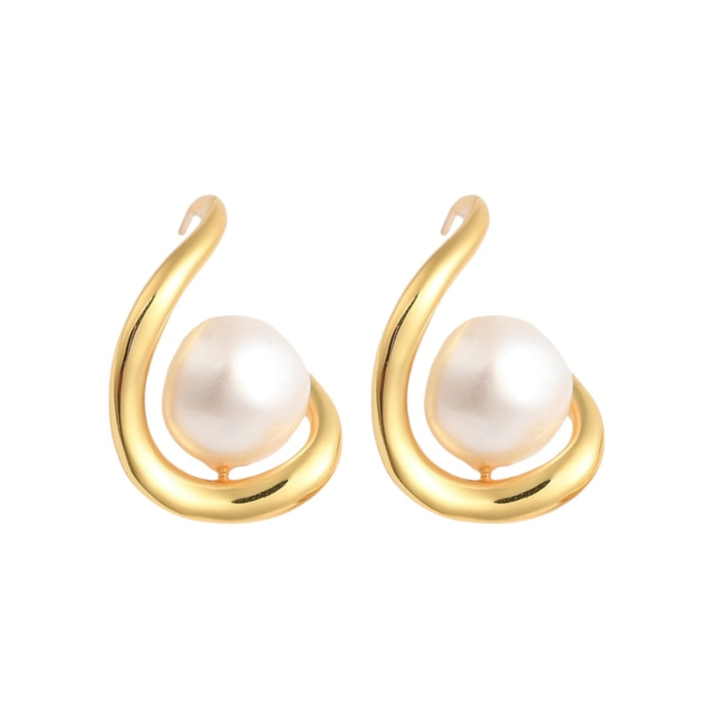 Thumbnail of Maldives Island Pearl Drop Earrings image