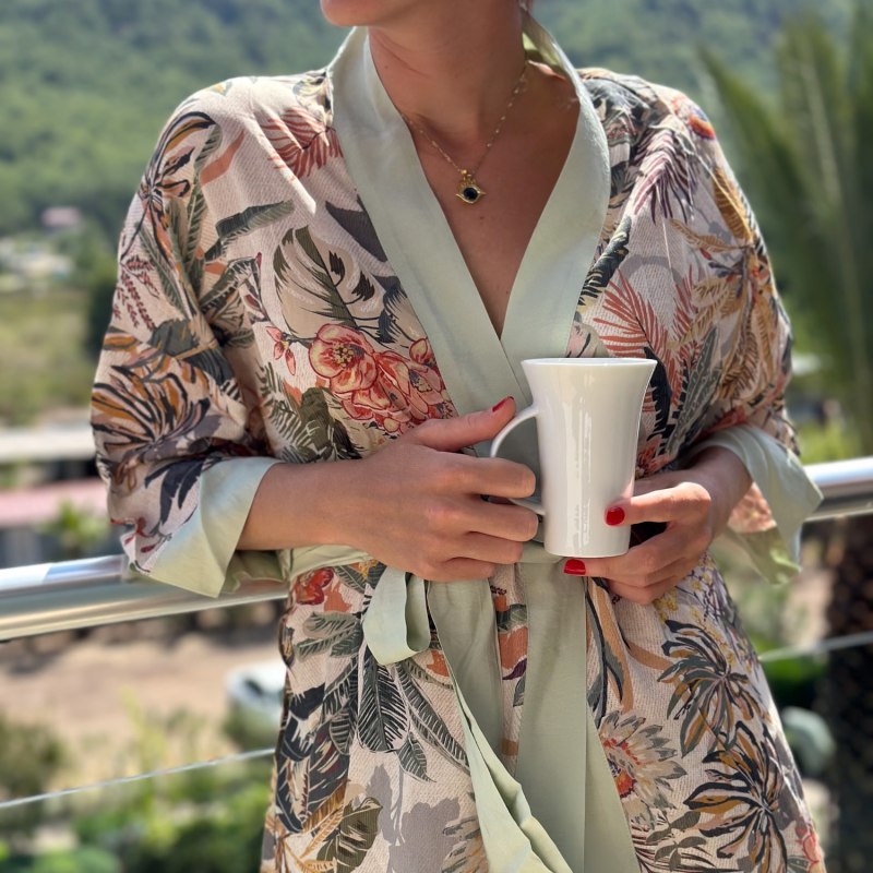 Thumbnail of Mallorca Kimono Robe image