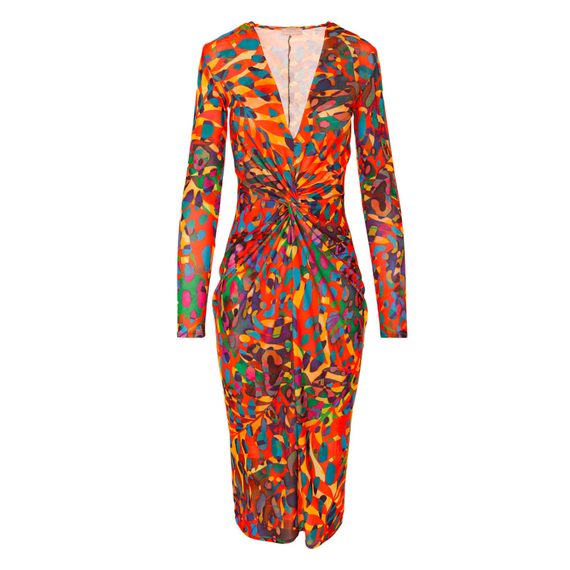 Thumbnail of Mallorca Midi Dress In Gaudi Print image