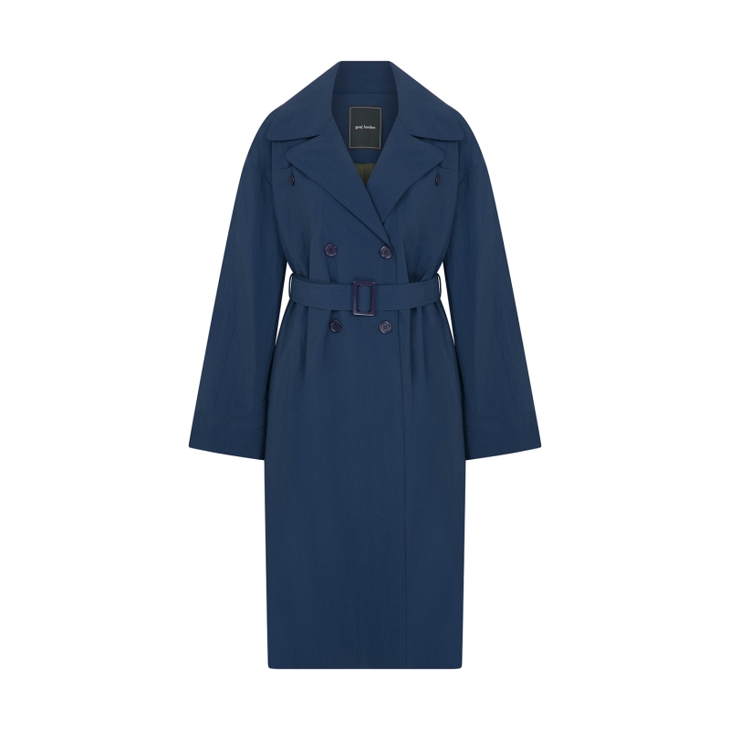 Thumbnail of Maple Trench Coat Navy Men image