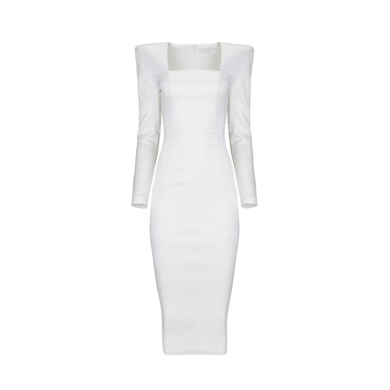 Fashion union structured corset midi discount dress