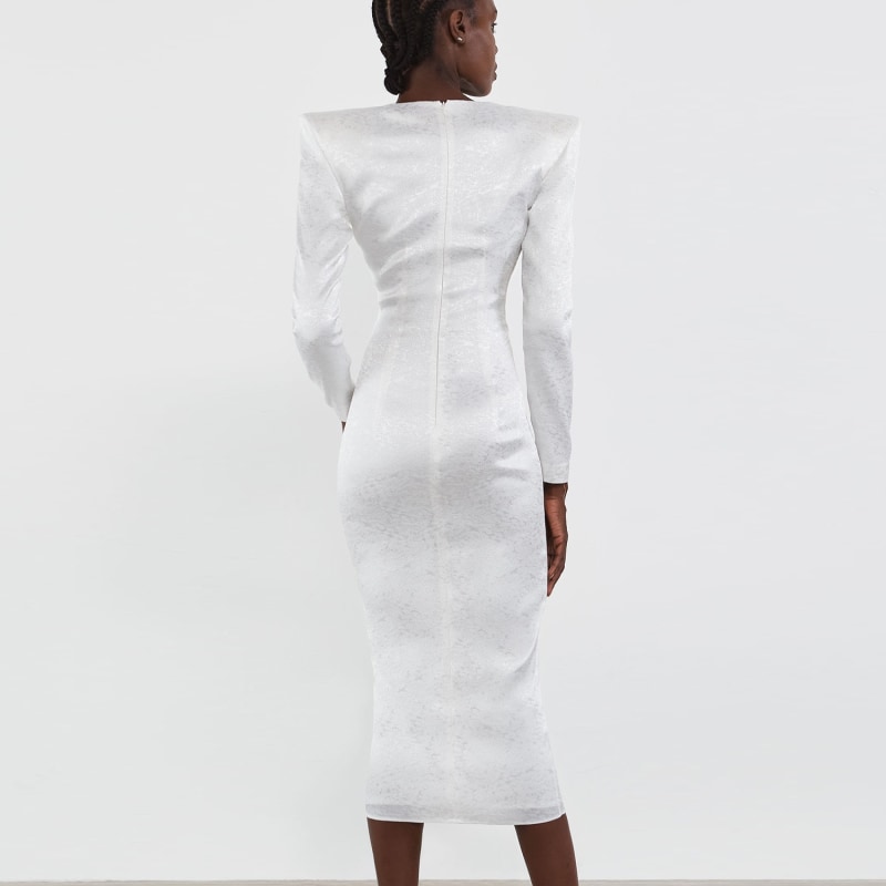 Fashion union structured corset midi dress sales