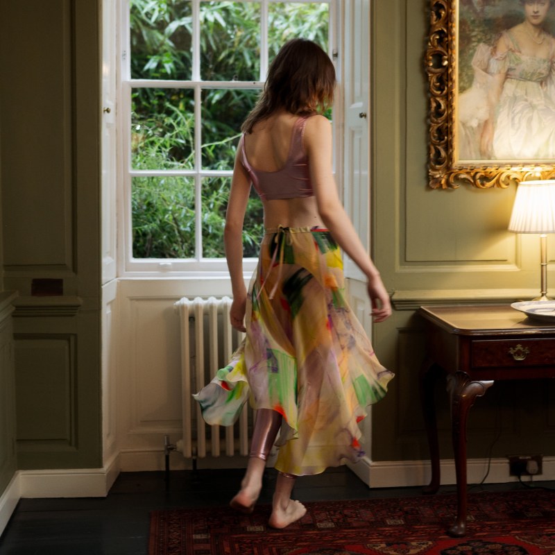 Thumbnail of Solstice Silk Skirt image