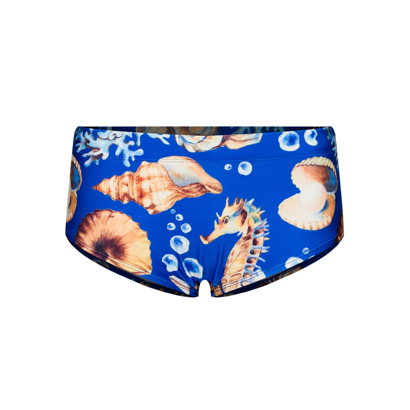 Thumbnail of Marine Breeze Leg Swimsuit - Ocean Blue image