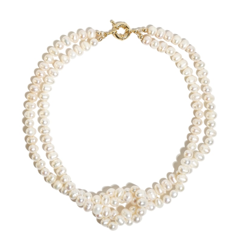 Classic Pearl Choker - 14k Gold