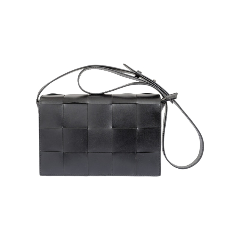 Thumbnail of Matchbox Cross Body- Black Soft Leather image