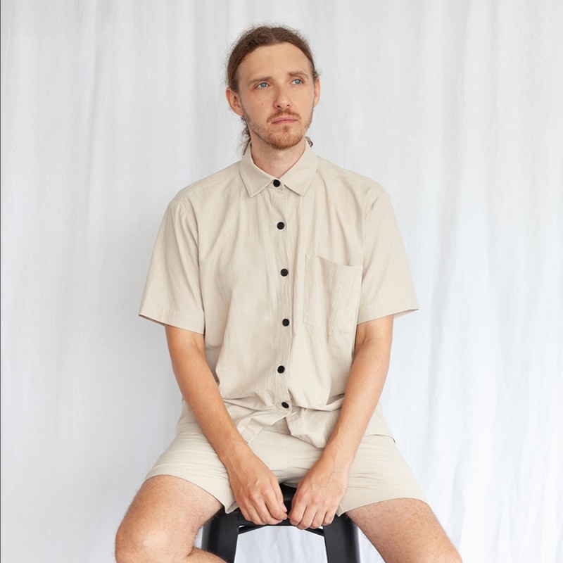 Thumbnail of Men's Dom Shirt Beige image