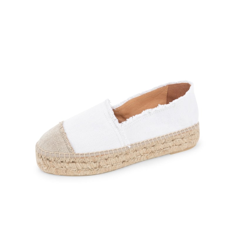 Maui Slip On Color Block Espadrille White Patricia Green Wolf