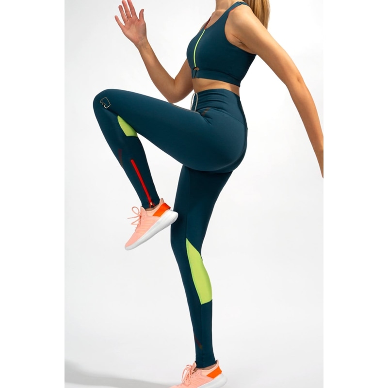 Women's running tights with zipper ankles hot sale