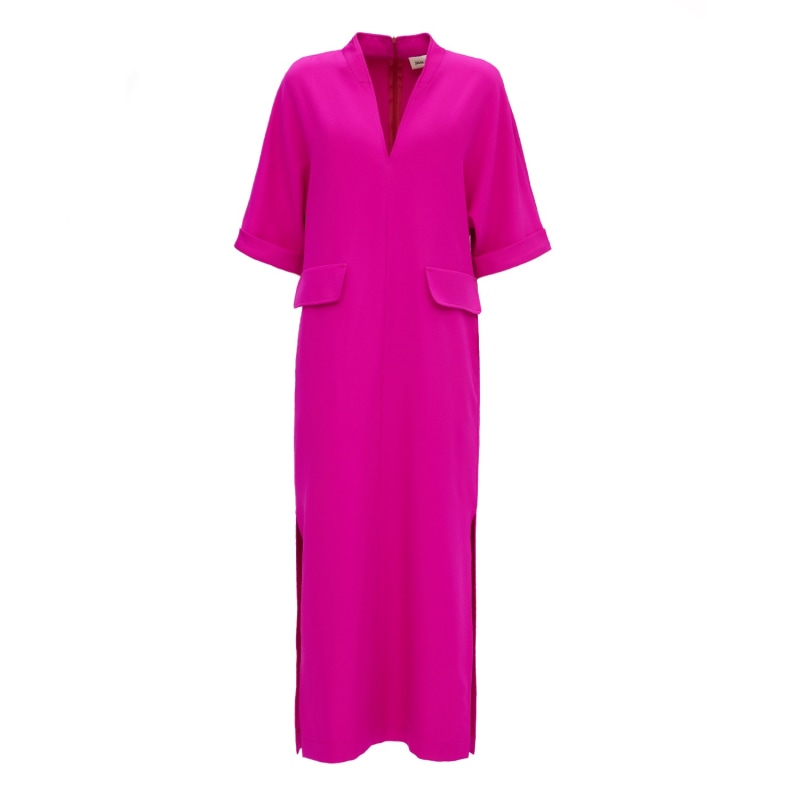 Maxi Dress With Pockets Pink Julia Allert Wolf & Badger