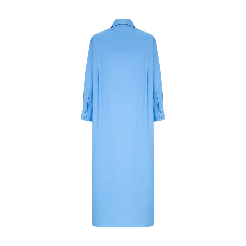 Thumbnail of Maxi Shirt Dress Blue image