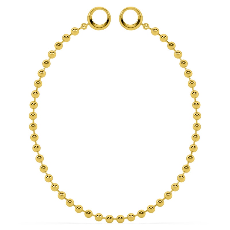 Fine jewelry anklet top
