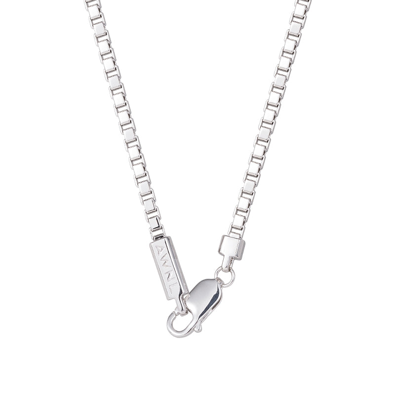 Thumbnail of Sterling Silver Box Chain Necklace image