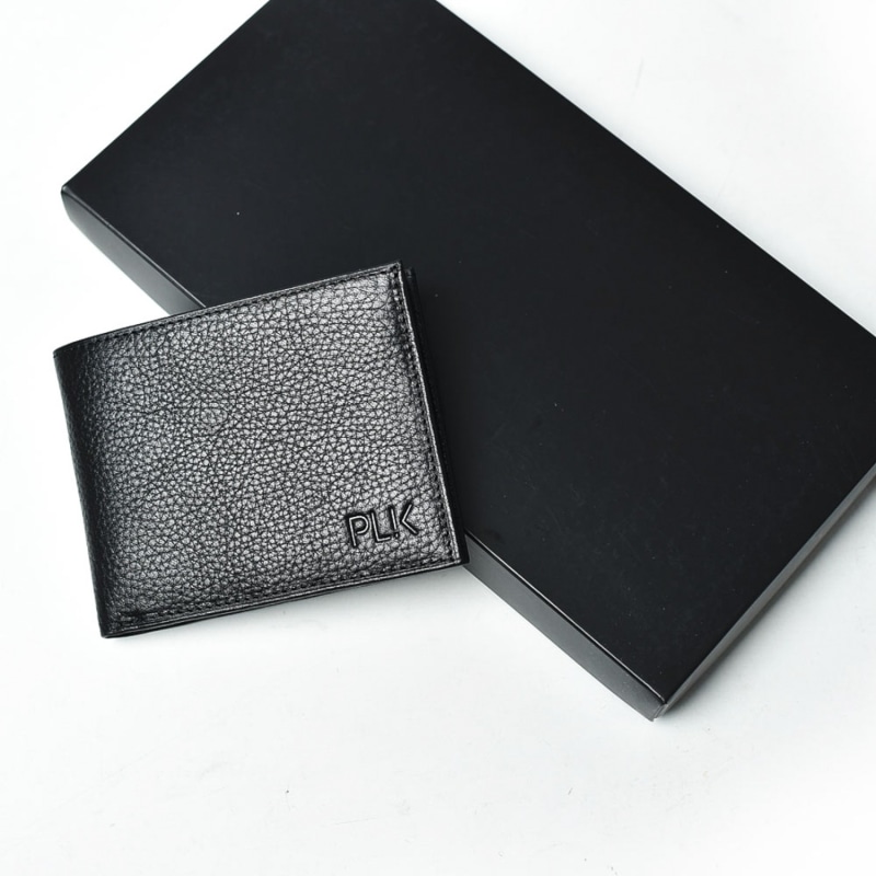 Thumbnail of Men's Leather Wallet Black image