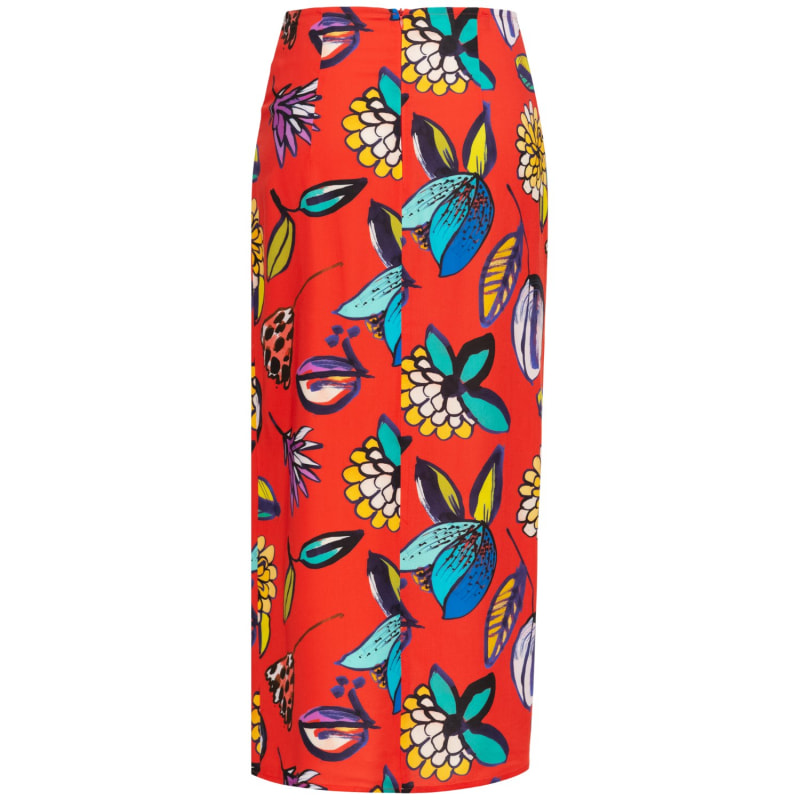 Thumbnail of Wrap Skirt With Flower Print image