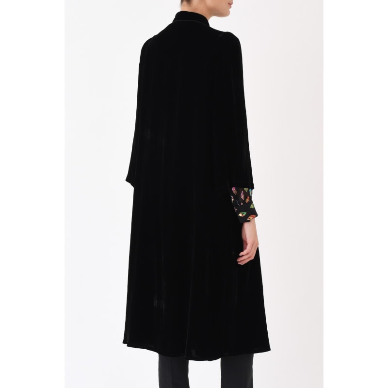 Thumbnail of Laura Coat Black Velvet image