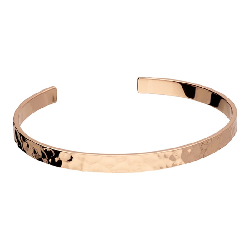 Thumbnail of Hammered Rose Gold Cuff image