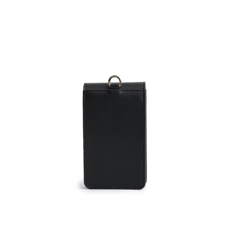 Thumbnail of Fero Cactus Leather Phone Bag Black image