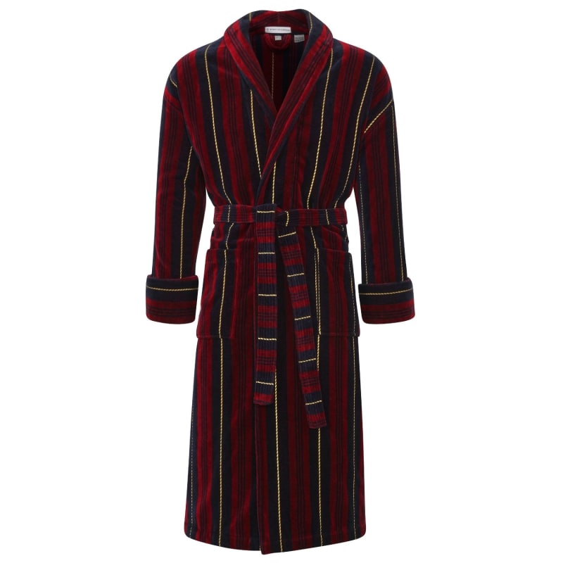 Men s Dressing Gown Marchand Multicolour Bown Of London Wolf Badger