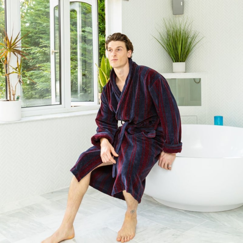 Thumbnail of Men's Dressing Gown - The Arbroath image