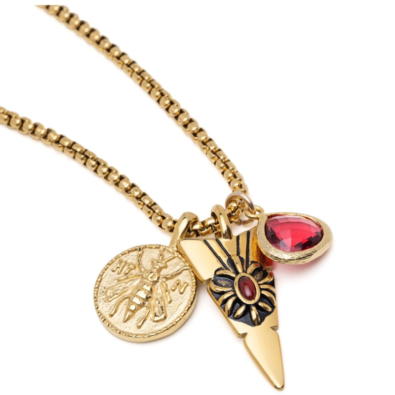 Bee necklace men best sale