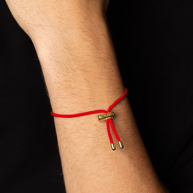 Mens red string bracelet cheap