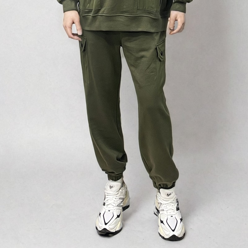 Thumbnail of Men's Side Pocket Travel Jogger Pants - Military image