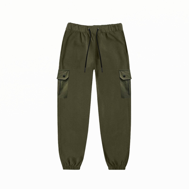 Thumbnail of Men's Side Pocket Travel Jogger Pants - Military image