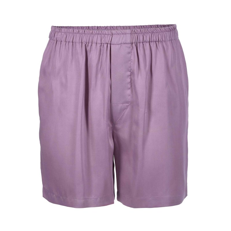 Thumbnail of Men's Bamboo Lyocell Boxer Short - Aubergine - Two Pack image