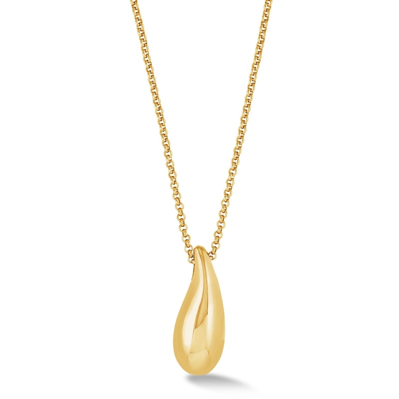 Simple teardrop necklace new arrivals