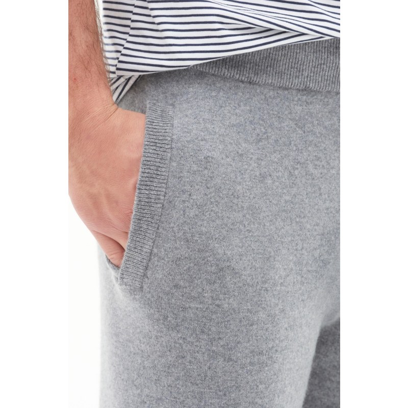 Thumbnail of Mens Cashmere Jogger In Derby Grey image