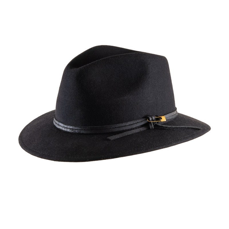 Mens wool trilby hats clearance