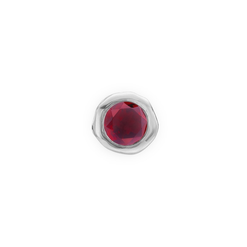Ruby mens earrings store