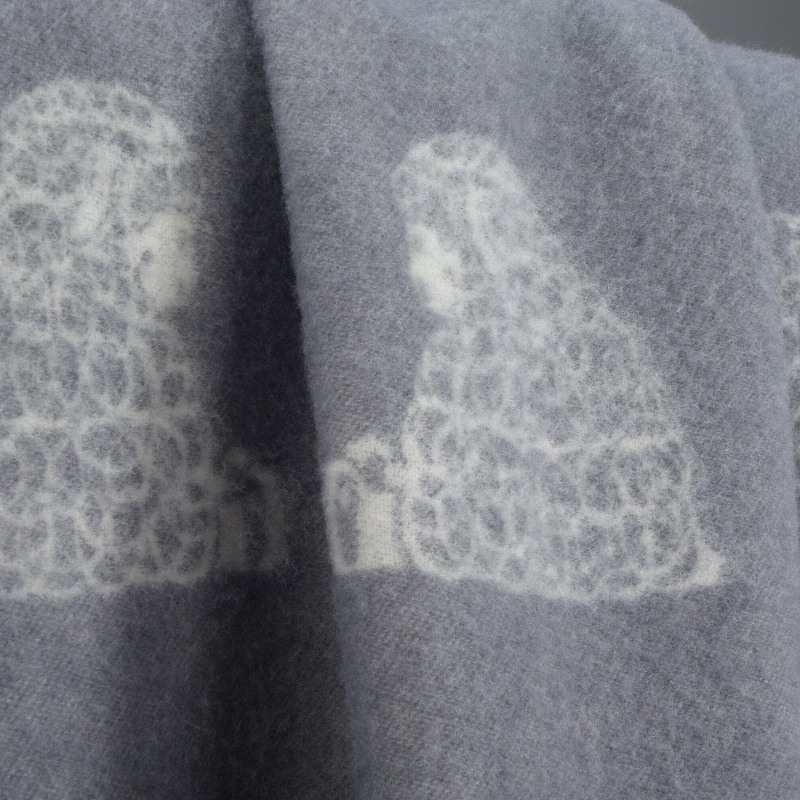 Thumbnail of Merry Sheep Small Merino Wool Blanket image